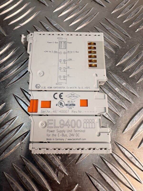 10-1006.jpg Beckhoff EL9400 Industrial Control System