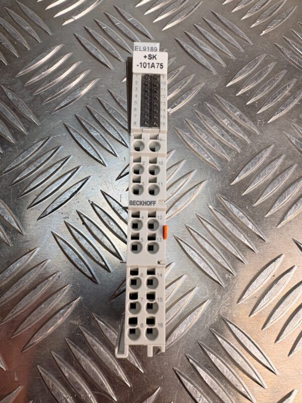 10-1011.jpg Beckhoff EL9189 Potential Distribution Terminal 16x 0V PLC EtherCAT Module