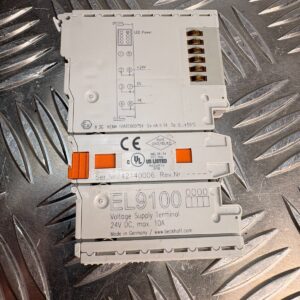 Beckhoff EL9100 Voltage Supply Terminal 24V DC 10A PLC EtherCAT Module