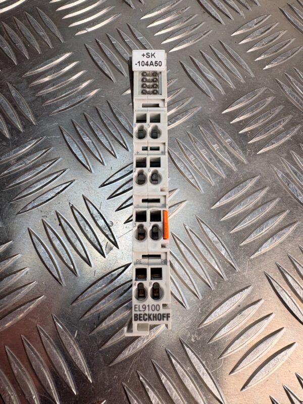 10-1015.jpg Beckhoff EL9100 Voltage Supply Terminal 24V DC 10A PLC EtherCAT Module