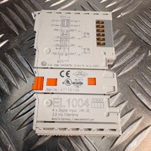 10-1018.jpg Beckhoff EL1004 4 Channel Digital Input 24V DC EtherCAT Terminal Module