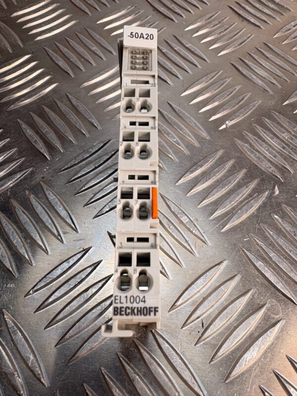 10-1019.jpg Beckhoff EL1004 4 Channel Digital Input 24V DC EtherCAT Terminal Module