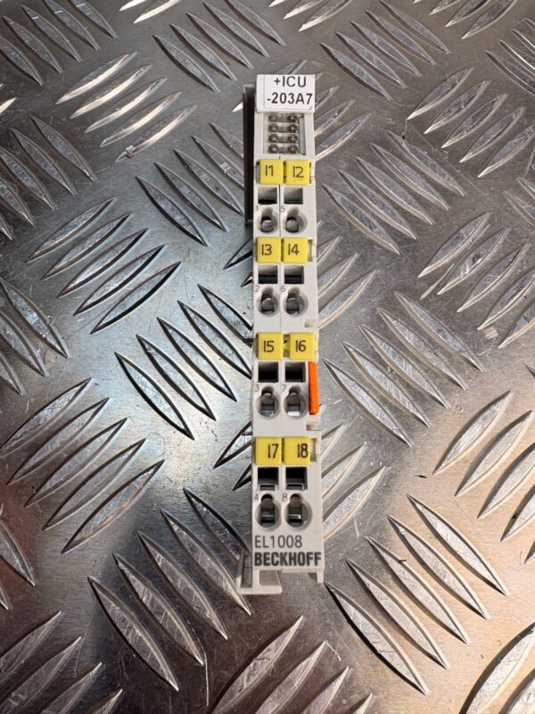 10-1021.jpg Beckhoff EL1008 8 Channel Digital Input 24V DC EtherCAT Terminal Module