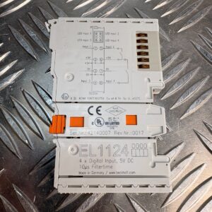 10-1022.jpg Beckhoff EL1124 4 Channel Digital Input 5V DC High Speed EtherCAT Terminal