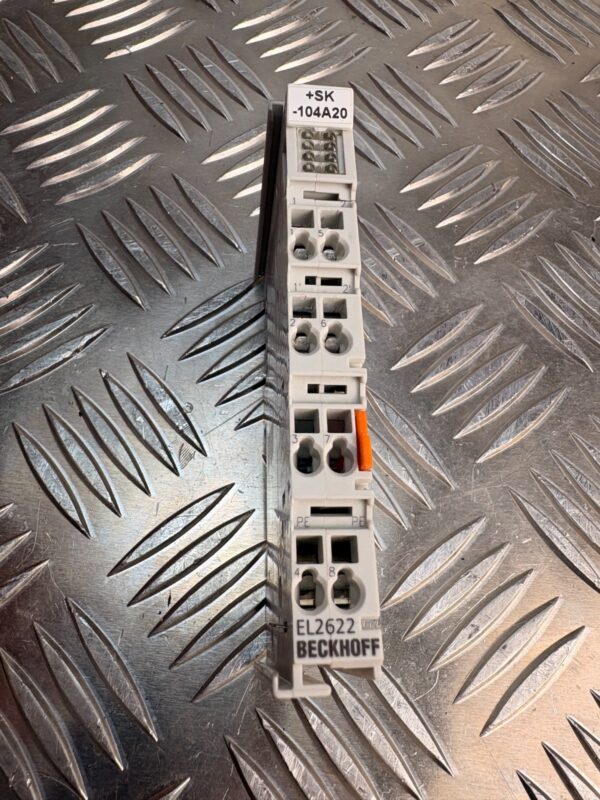 10-1025.jpg Beckhoff EL2622 2 Channel Relay Output 230V AC/DC 2A EtherCAT Terminal Module