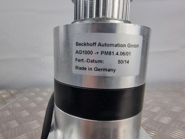 10-1048.jpg Beckhoff AS1060-0000 stepper motor with AG1000 PM81.4.06-01