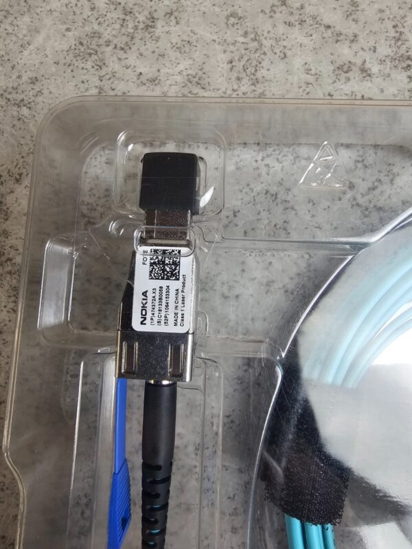 10-1058.jpg Nokia FOTE AOC Active Optical Cable – MSHD to 2x LC 4m