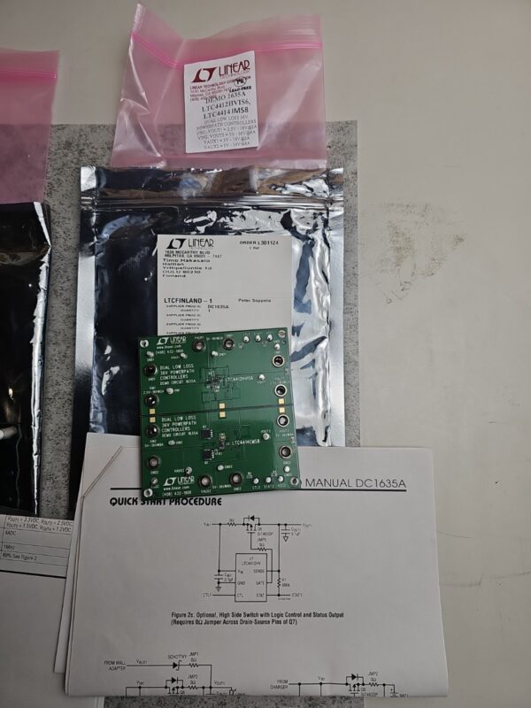 Linear Technology PowerPath Demo Boards Lot – DC1717A DC1900A DC1635A