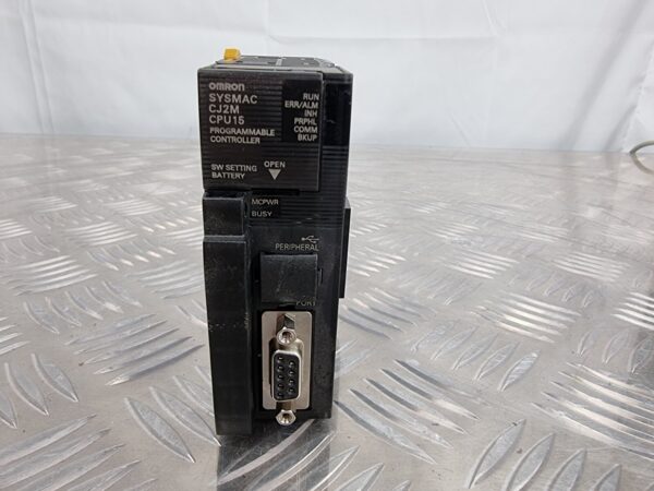 10-1144.jpg Omron CJ2M-CPU15 CPU (Central Processing Unit)