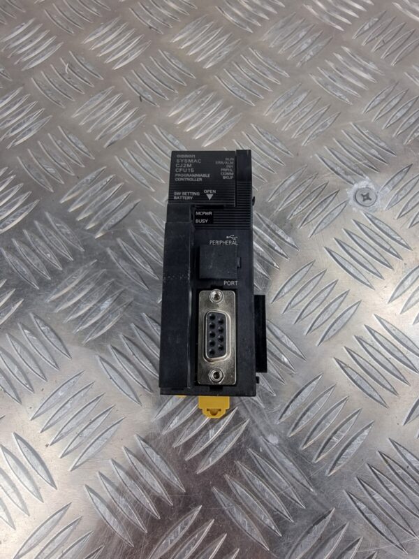 10-1145.jpg Omron CJ2M-CPU15 CPU (Central Processing Unit)