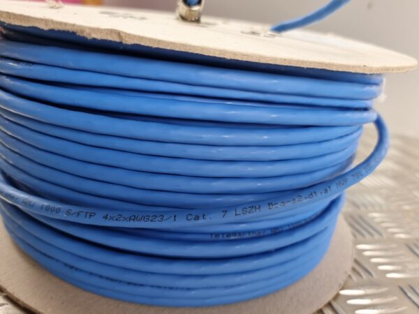 10-1193.jpg Telegärtner AMJ 1000 S/FTP Cat7 Cable – 100m Reel – Tested