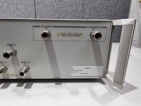10-1205.jpg HP 87075C MULTIPORT TEST SET 3-1300 MHZ