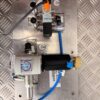 10-1338.jpg Festo MS6-LR-1/2-D6-RG-AS Pneumatic Air Regulator + Solenoid Valve Assembly Unit