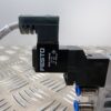 10-136.jpg FESTO MEH-5-3G-5,0-B VALVE with Festo AW-ME1-8 connection plate