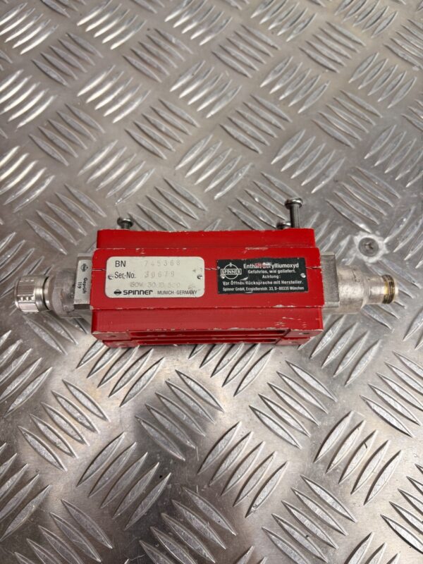 10-1404.jpg Spinner RF Attenuator 30dB 50W 50 Ohm BN745368 Coaxial High Frequency