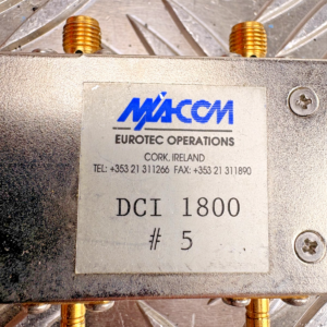 10-142.png MACOM Eurotec DCI 1800 RF Filter Module GSM 1800 MHz SMA Telecom