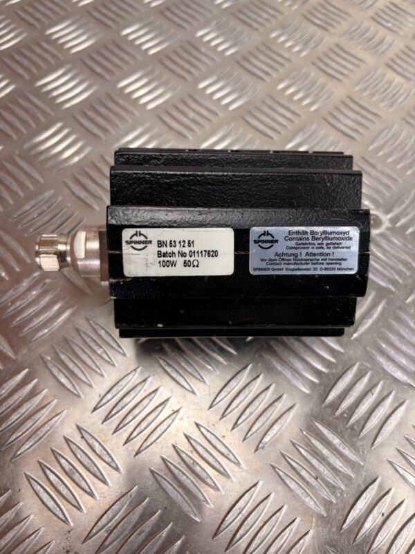 10-1422.jpg Spinner RF Dummy Load BN627736 100W 50 Ohm High Power Termination Load