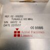 Aerial Facilities Tunable 900 MHz RF Filter Rack 02-006202 BTS Bandpass Module