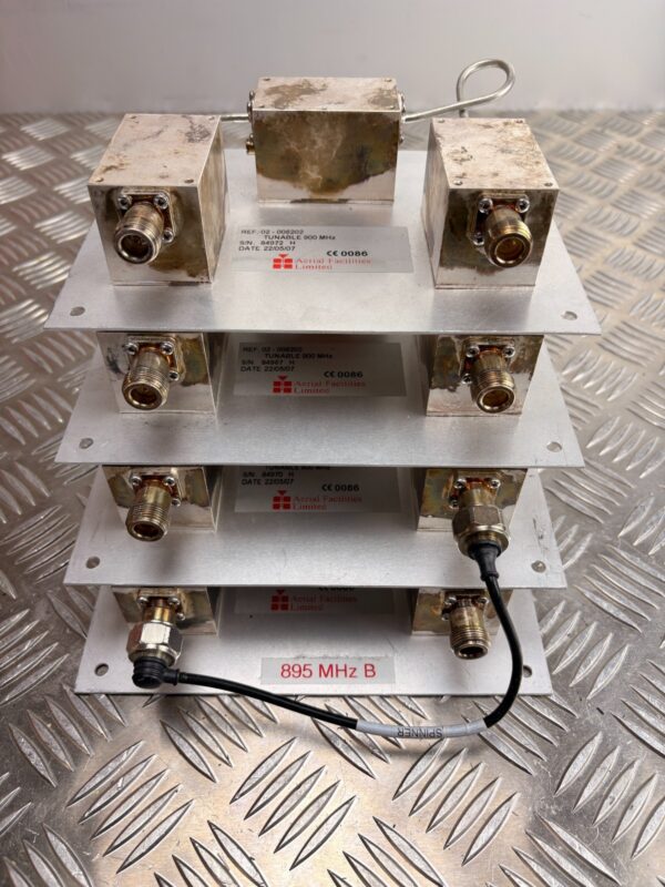 Aerial Facilities Tunable 900 MHz RF Filter Rack 02-006202 BTS Bandpass Module