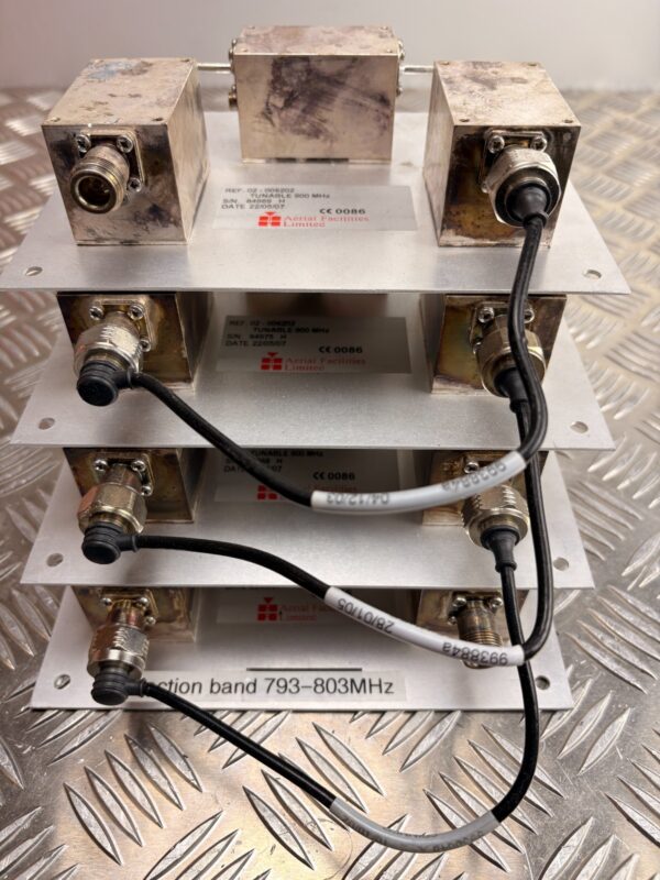 Aerial Facilities Tunable 900 MHz RF Filter Rack 02-006202 BTS Bandpass Module