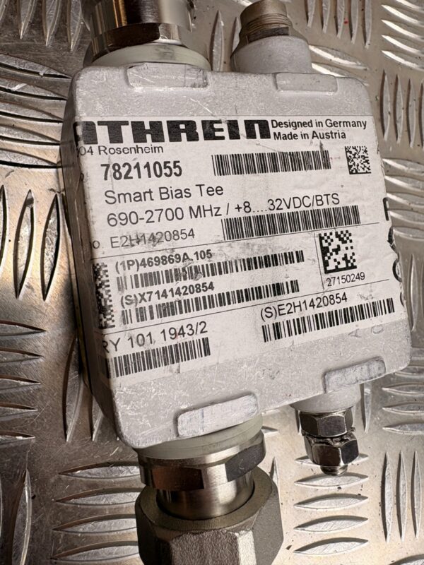 10-1507.jpg Kathrein 78211055 Smart Bias Tee 690-2700MHz +8 to +32VDC BTS RF Module