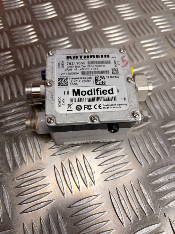 10-1509.jpg Kathrein 78211055 Smart Bias Tee 690-2700MHz +8 to +32VDC BTS RF Module