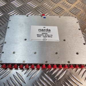 10-151.png Narda 4152-16 RF Power Divider 800–1000MHz – 16-Way