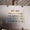 10-1557.jpg ZYSEN ZSPD-0727-4N 4 Way Power Divider 0.7–2.7GHz RF Splitter N Type