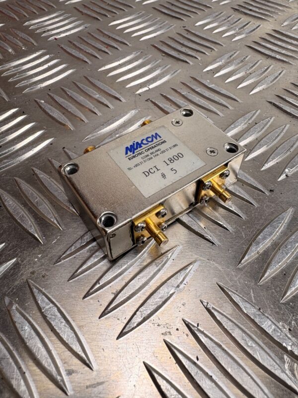 10-1574.jpg MACOM Eurotec DCI 1800 RF Filter Module GSM 1800 MHz SMA Telecom