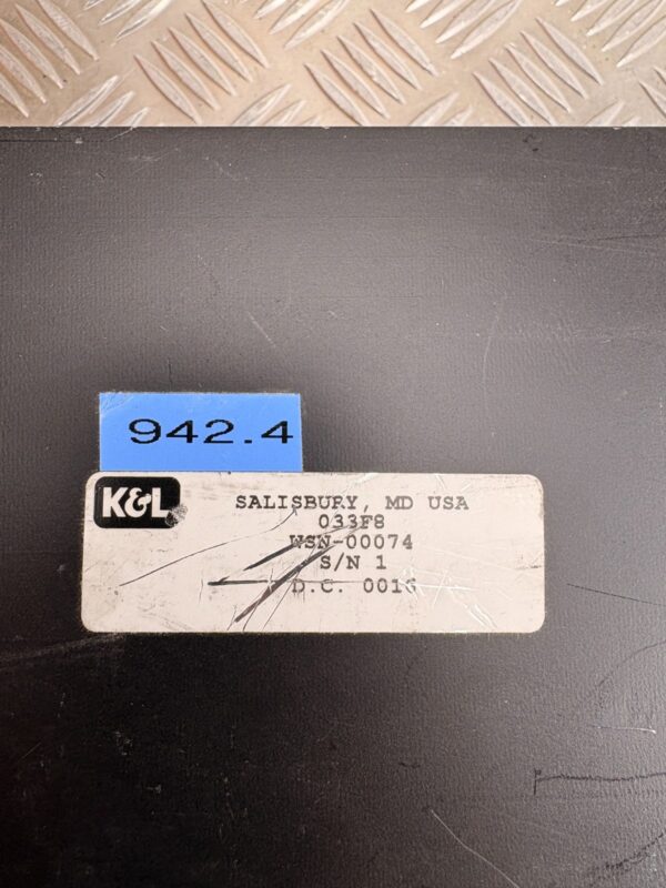 10-1615.jpg K&L Microwave RF Filter 942.4 MHz Salisbury MD USA WSN-00074
