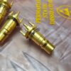 10-1677.jpg HUBER+SUHNER SMA Panel Mount & Gold RF Connector Lot – 12pcs