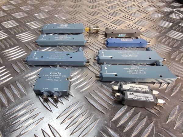 10-1687.jpg Narda RF Directional Coupler Lot (10pcs) – 4242-10, 4242-20, Power Divider