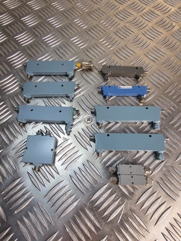 10-1689.jpg Narda RF Directional Coupler Lot (10pcs) – 4242-10, 4242-20, Power Divider