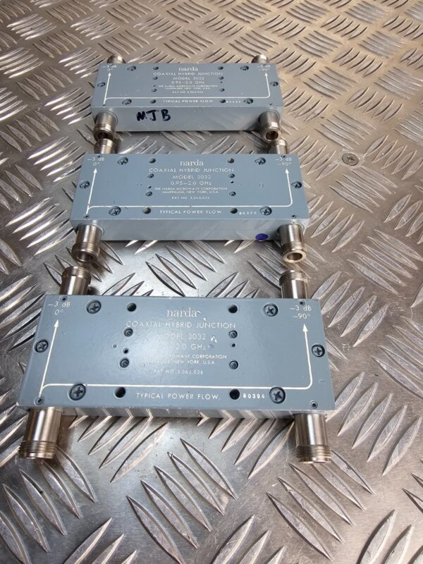 10-1721.jpg Narda 3032 Coaxial Hybrid Junction –3dB 0.95–2.0GHz