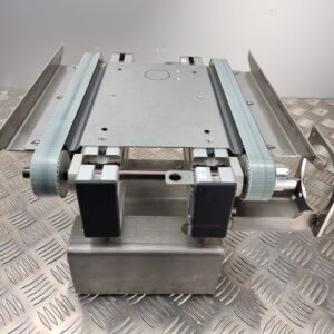 Toothed belt conveyor lenght 34cm, width 24,5cm