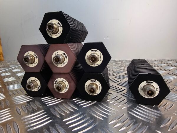 10-1812.jpg Lot of 8 Bird RF Dummy Loads / Attenuators 75 W