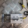 10-1825.jpg Festo DFM Guided Pneumatic Slide Cylinder w/ Sensors & Mounting Plate