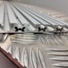 10-1900.jpg One piece. T slot fixture plate 42 x 16 cm, aluminum, t-track, metalworking
