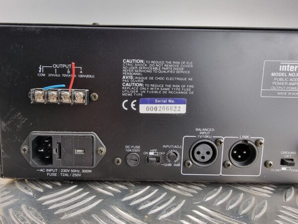 Inter-M PA-9312 Public Address Power Amplifier