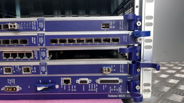 10-1957.jpg Tellabs 8630 Access Switch – Optical Ethernet / Telecom Network Equipment