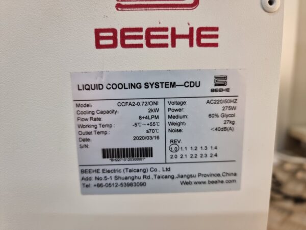10-1963.jpg BEEHE Coolant Distribution Unit CCFA2-0.72 ONI