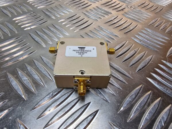10-2016.jpg Renaissance 3A4NDW RF Power Divider 3-Way SMA