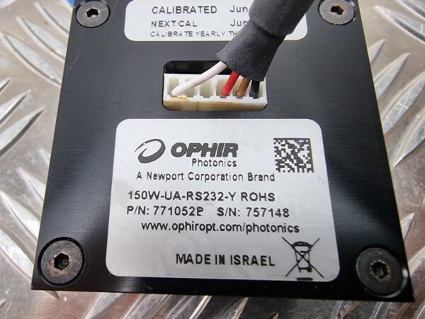 10-2155.jpg Ophir Laser Sensor Meter High Energy Pyro Electric 150W-US-RS232-Y 150 Watt