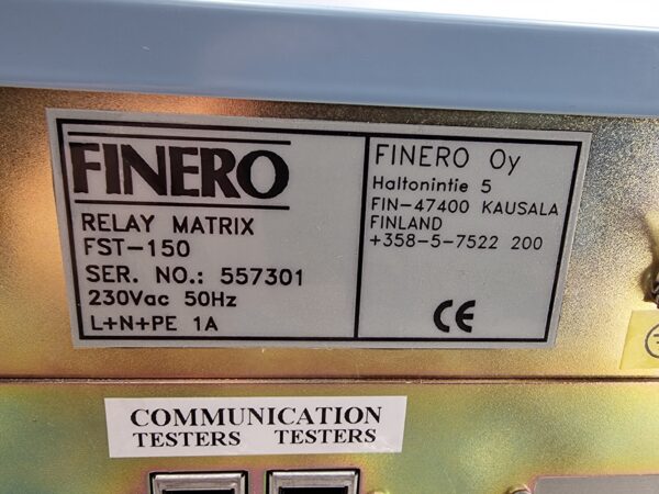 10-2245.jpg Finero FST-150 relay matrix