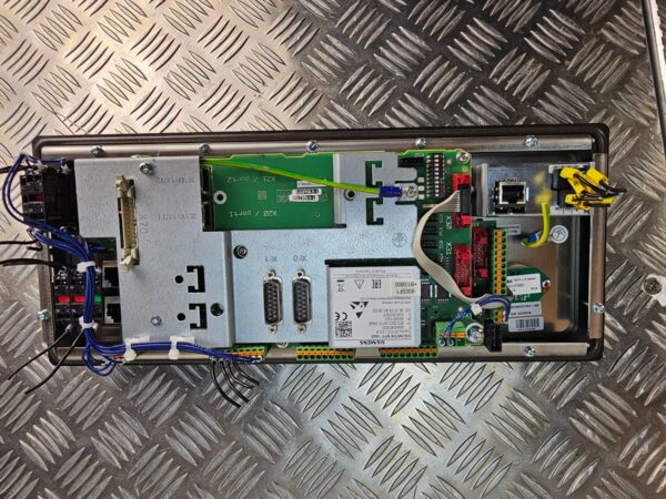 10-2248.jpg Industrial Machine Control Panel with Siemens PLC + Operator Buttons + Emergency