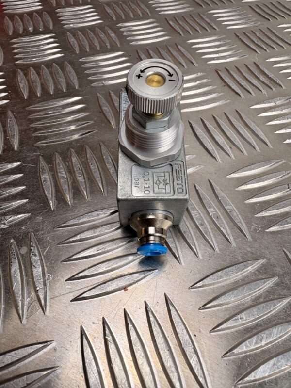 10-2274.jpg Festo GRA-1/4-B Pressure Regulator 0.1–10 bar Pneumatic Valve