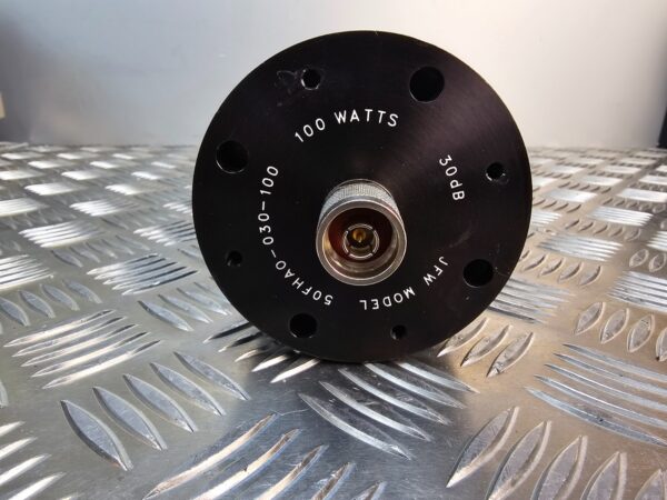 10-288.jpg JFW 50FA0-030-100 30dB RF Attenuator 100W 50 Ohm N-Type
