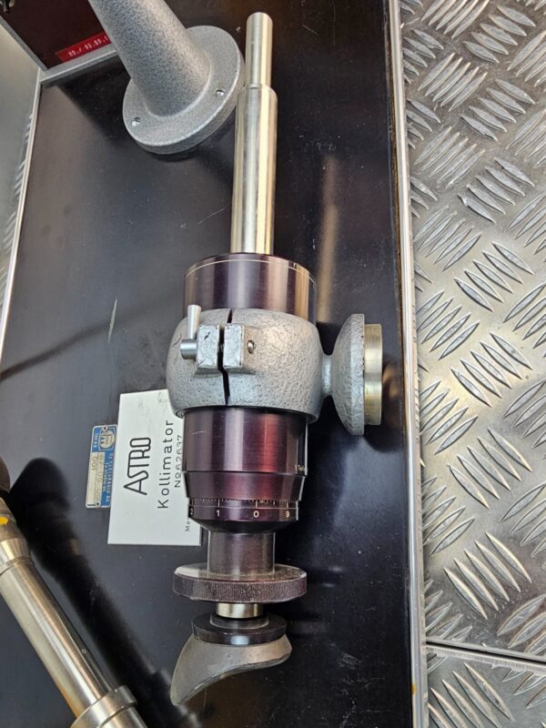 10-301.jpg ASTRO Berlin Optical Collimator w/ Astro-Lupe 50× — Germany — Untested