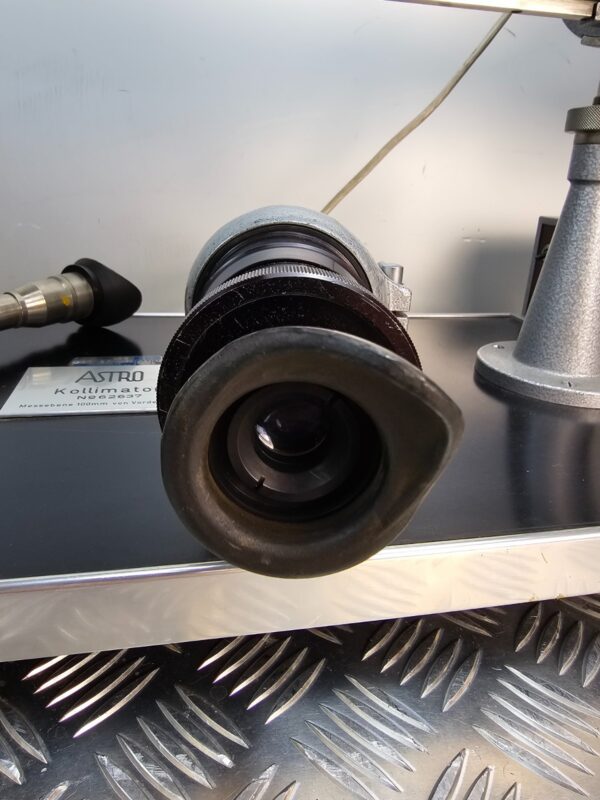10-302.jpg ASTRO Berlin Optical Collimator w/ Astro-Lupe 50× — Germany — Untested