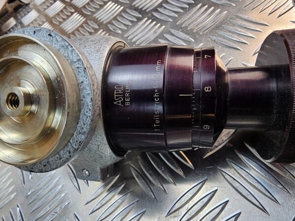 10-306.jpg ASTRO Berlin Optical Collimator w/ Astro-Lupe 50× — Germany — Untested